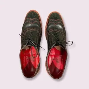 Allen Edmonds | Shoes | Allen Edmonds Black And Red Ridgeway 